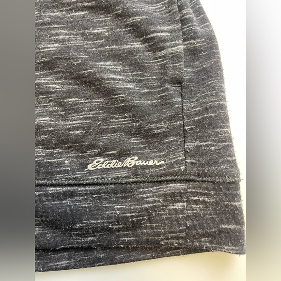 Eddie Bauer Black & White Striped turtleneck top Y8-22 - Picture 3 of 6